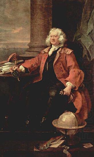 William Hogarth Hogarth portrait of Captain Thomas Coram china oil painting image